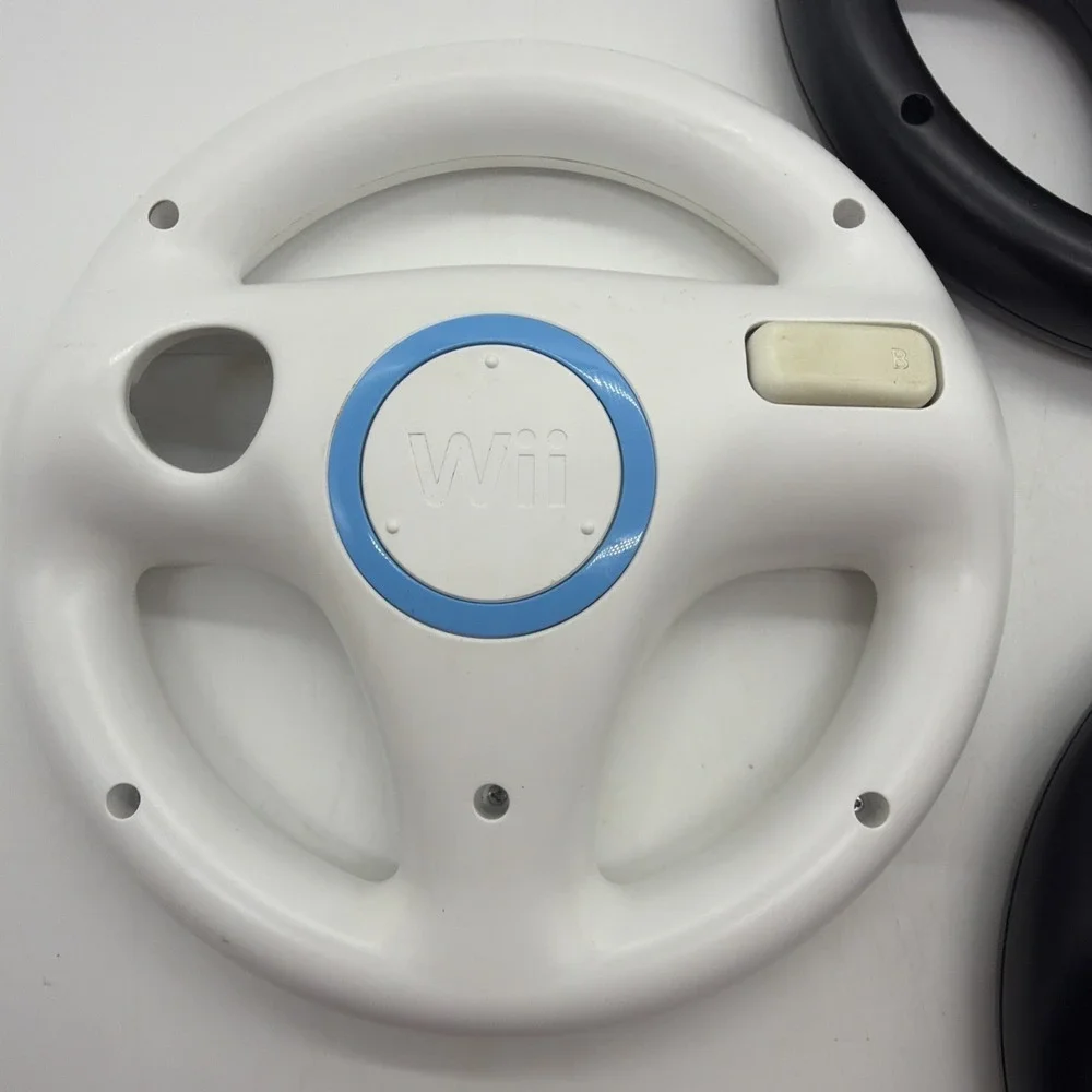 3 Genuine OEM‎ Mario Kart Racing Steering Wheel - Nintendo Wii - Game Controller
